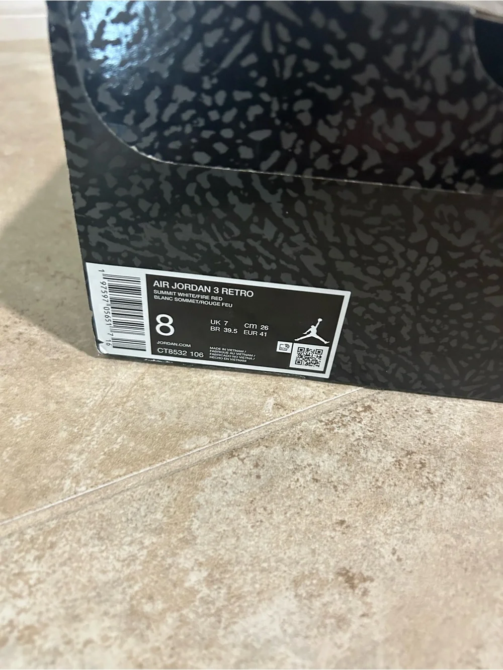 Jordan 3 Retro